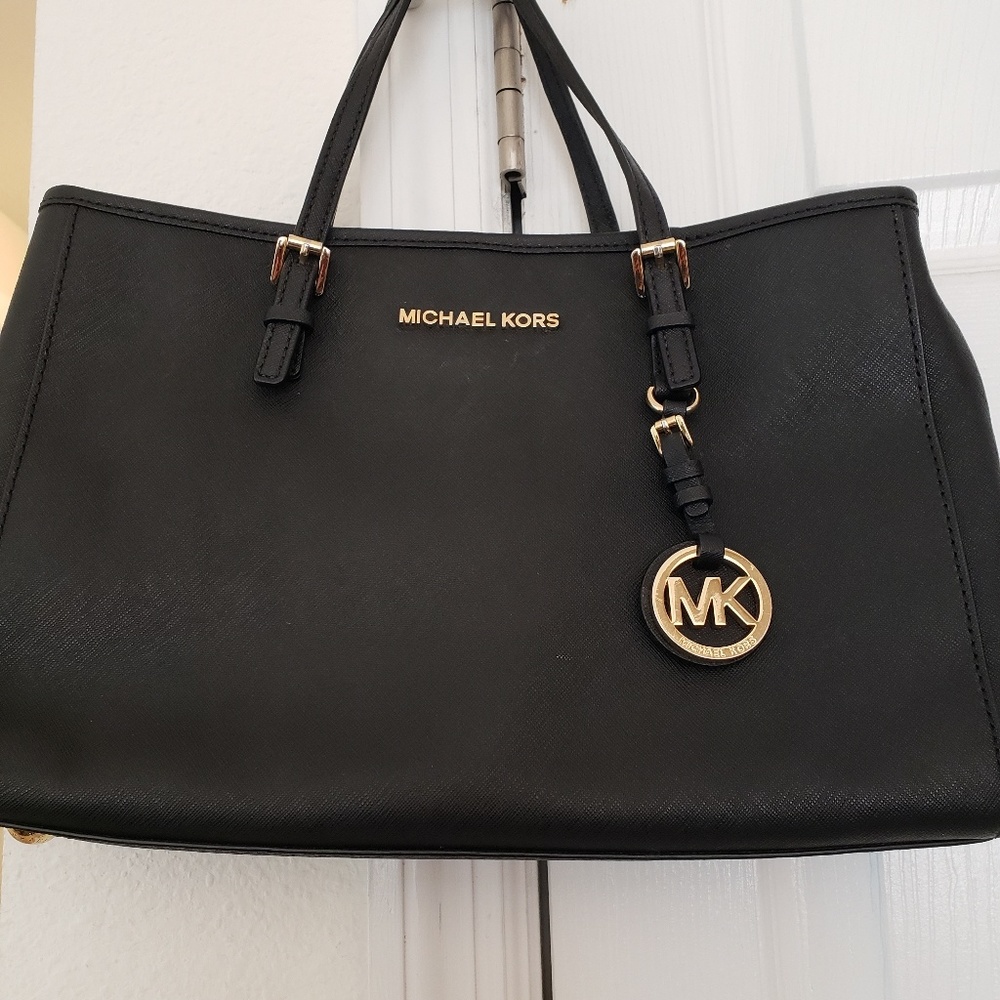 Michael Kors Black PVC Handbag